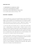 RAPPORTO FINALE