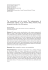 The communities and the comuni - International Journal of the