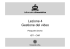 Lezione 4 Gestione del video