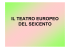 il teatro europeo del seicento