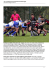 Tour in Francia per le giovanili del Cus Siena Rugby