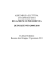 relazione di presidenza quinquennio 2005/2010