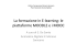 La formazione in E-learning