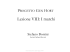 Lezione VIII: I marchi