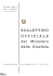 BOLLETTINO U F F I C I A L E del Ministero della Giustizia