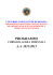 PROGRAMMI - Universita` degli Studi di Messina