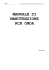 manuale di manutenzione rch onda