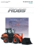 Kubota R085 con benna e forche portabancali