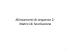 Allineamenti di sequenze 2: Matrici di Sostituzione