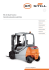 RX 60 Dati Tecnici Carrello elevatore elettrico