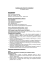 CURRICULUM VITAE ET STUDIORUM