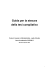 Guida per la stesura della tesi compilativa - Infermieristica
