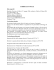 curriculum vitae