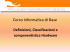 Corso Informatica di Base