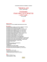 CANTO JAZZ - Conservatorio Bruno Maderna