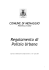 Regolamento di Polizia Urbana