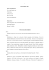 Curriculum vitae Percorso universitario