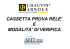 cassetta prova rele` e modalita` di verifica - AEIT-TAA