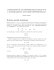 Note sulle forme differenziali e loro integrazione