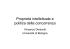 Proprietà intellettuale e politica della concorrenza