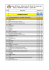 Tabella prezzi mese Aprile 2015