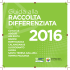 Guida alla RACCOLTA DIFFERENZIATA