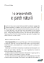 Le aree protette e i parchi naturali
