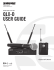 qlx-d user guide
