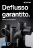 Deflusso garantito. Deflusso garantito. Sistemi di scarico Geberit