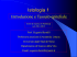 Presentazione di PowerPoint - Dipartimento di Biotecnologie