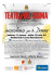 Sabato 11 marzo - dalle 16 alle 24 Auditorium Liceo Mascheroni