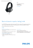 Product Leaflet: Cuffie con driver da 40 mm, chiuse sul retro