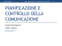 controllo della comunicazione e roi