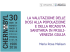 Presentazione della relazione della dott.ssa Malisan