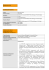CURRICULUM VITAE IN FO RMAZIO N I PERSO N ALI Nome