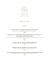 Spring 2014 Menu - Locanda Le Piazze