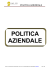 politica aziendale