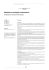 Mobbing e patologie autoimmuni Mobbing and autoimmune diseases