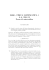 28360 - FISICA MATEMATICA 1 A.A. 2014/15 Prova di autoverifica