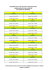 Calendario - Parthenope