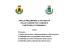 analisi preliminare di fattibilita` della fusione tra i comuni di