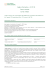 Foglio informativo n. 01.01.10 Conto corrente Conto di Base