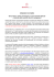 COMUNICATO STAMPA Glocal Value: cambio di immagine e nuovi