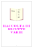 RACCOLTA DI RICETTE VARIE