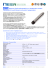 Piezometric Level Sensor and water temperature