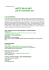 Programma Notte delle Arti Contemporanee 2016