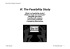 VI. The Feasibility Study Do it!