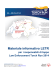 Materiale informativo LETR