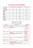 CALENDARIO ACCADEMICO Inizio lezioni: 02 ottobre 2006