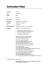 curriculum personale
